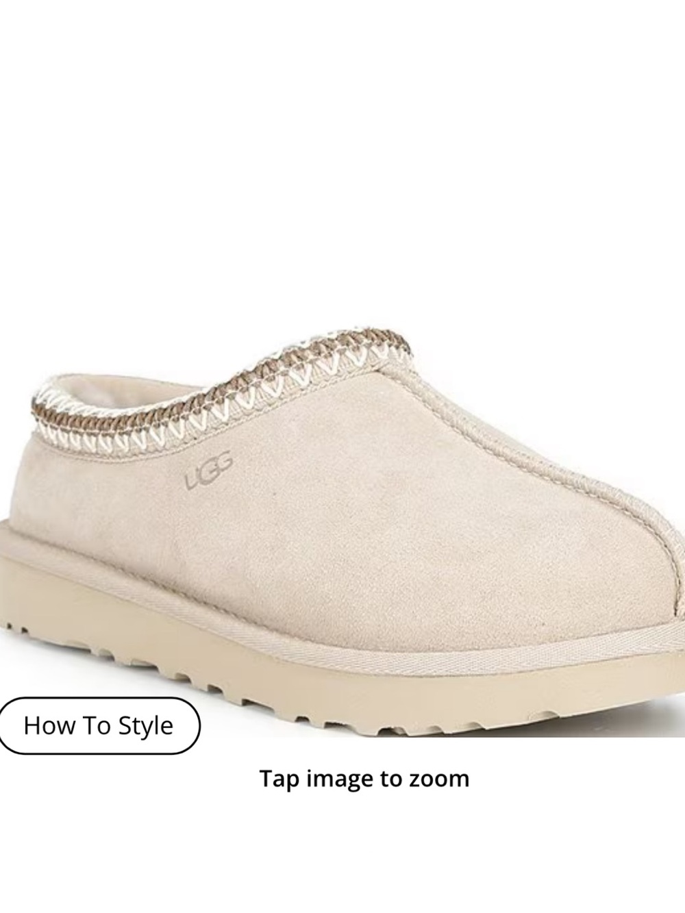 NWT🌷UGG Women's Tasman II Suede Clog Slippers in “Moonlight”